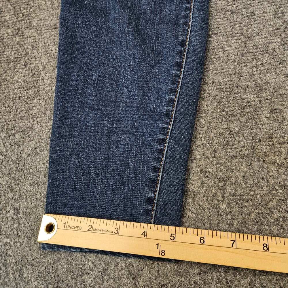 Judy Blue Skinny Fit Distressed‎ Plaid Patch Jeans Medium Wash JB8268DK 15/32 - Picture 9 of 12